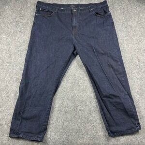Polo Ralph Lauren Prospect Straight Jeans Mens 50x30 Blue Excellent Indigo Denim